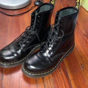 Black platform Doc Martens!